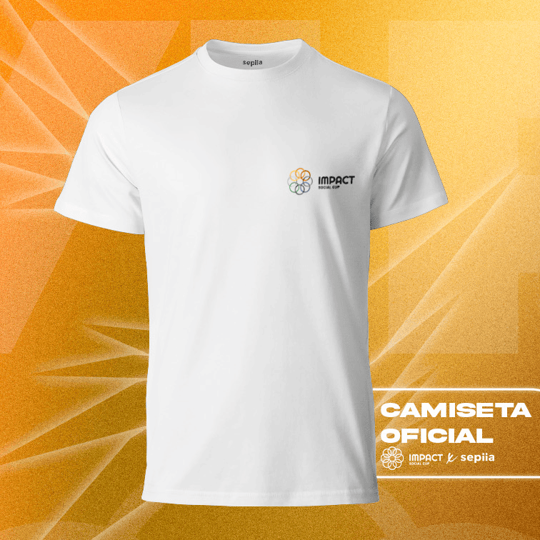 camiseta colaboracion impact social cup y sepiia