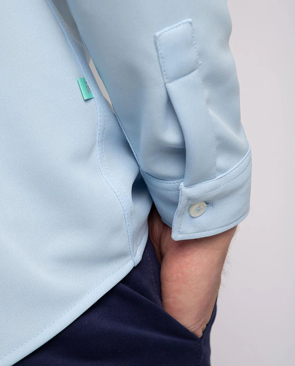 foto detalle mangas camisa. colaboracion el ganso y sepiia