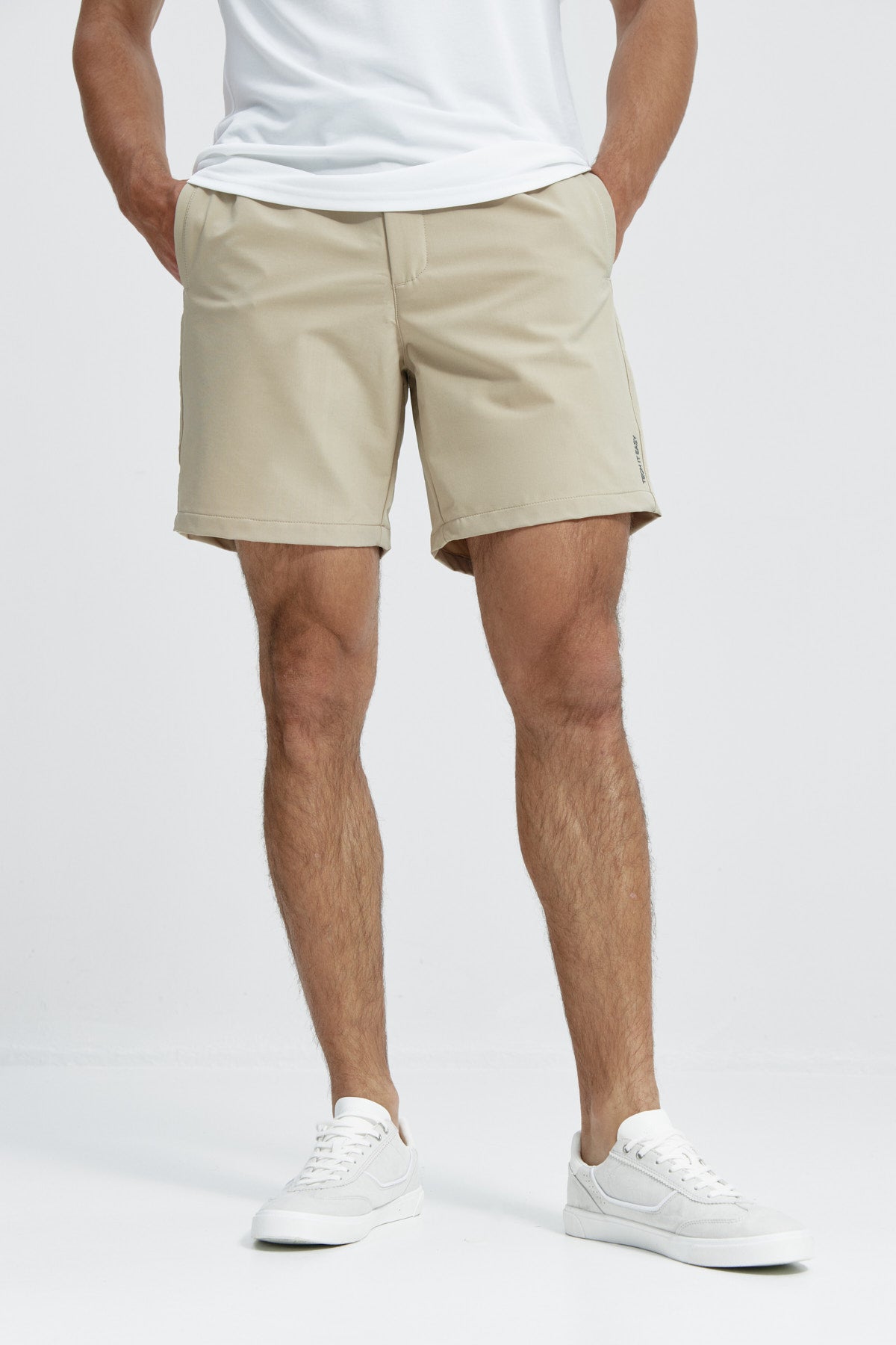 Men's Shorts Short Formal Hombre Groundbreaker Men's Beige