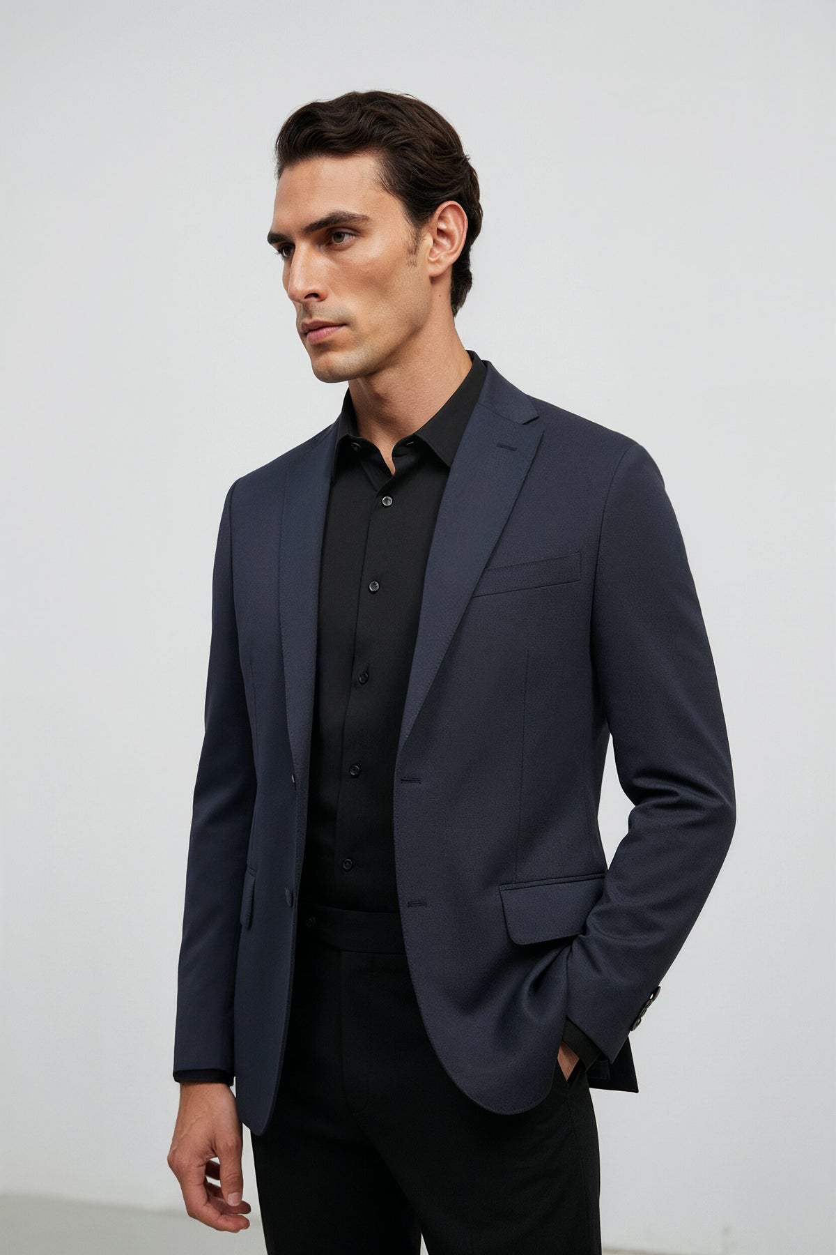 americana azul marino warm ranger plano medio