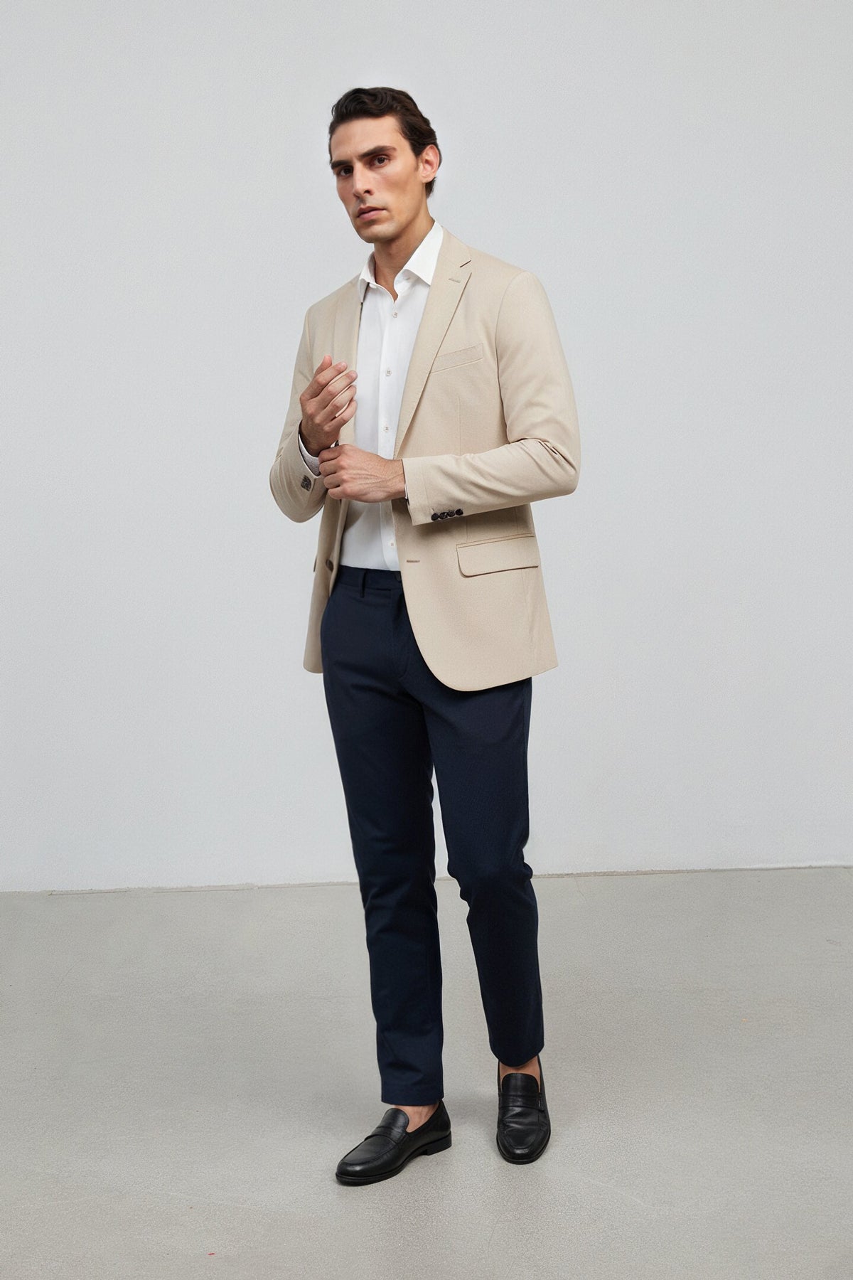 americana beige ranger cuerpo entero