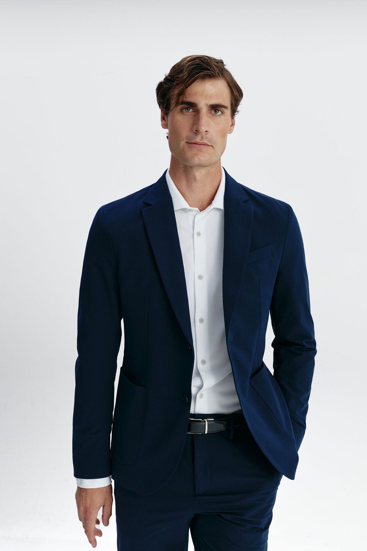 Saco Azul Traje Azul Marino Hombre Casual Nova Men's Blazer Navy