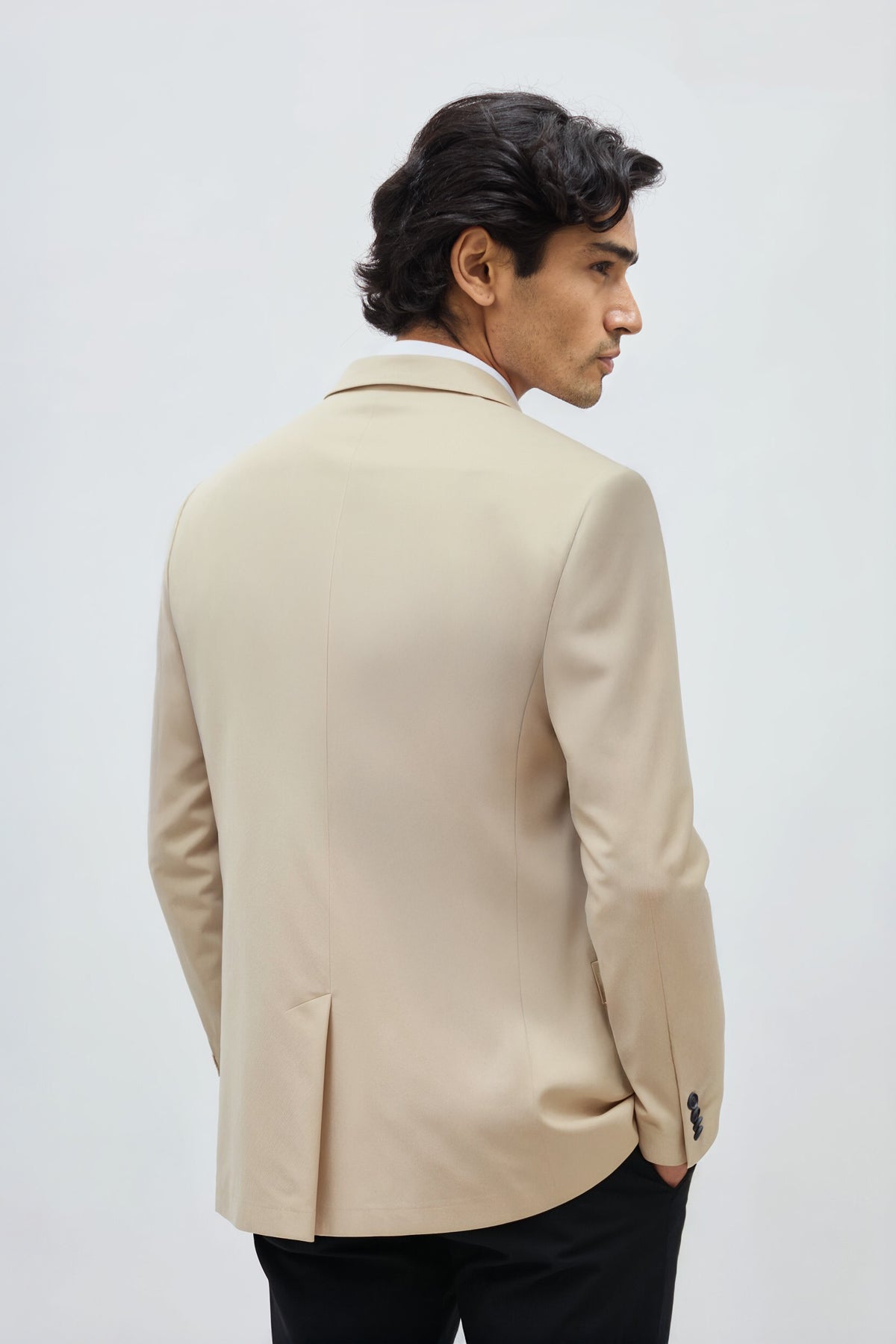 americana crema ranger espalda