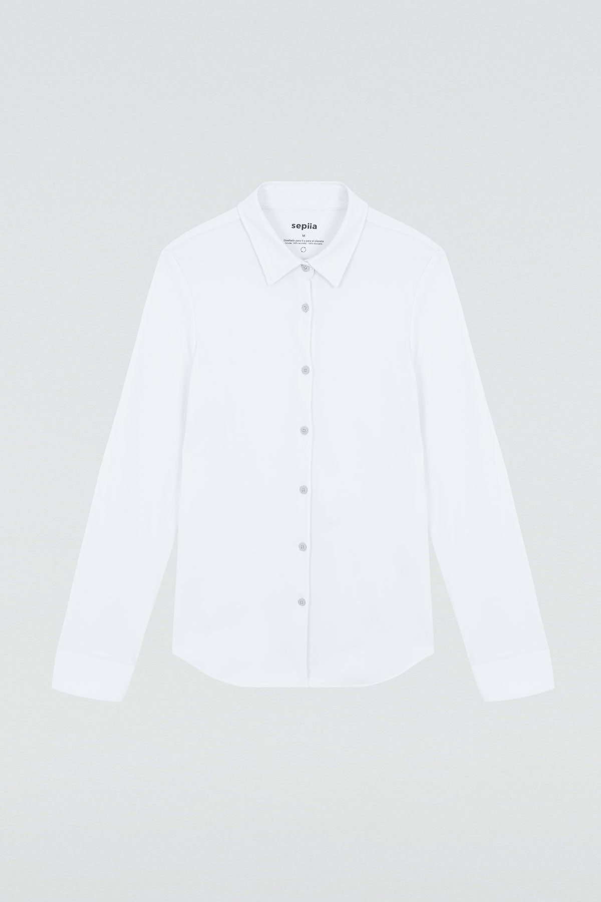 White Woman Slim shirt