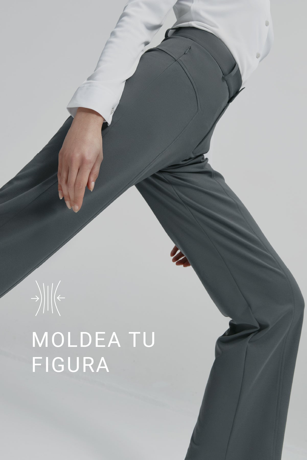 Pantalón 24/7 de mujer gris