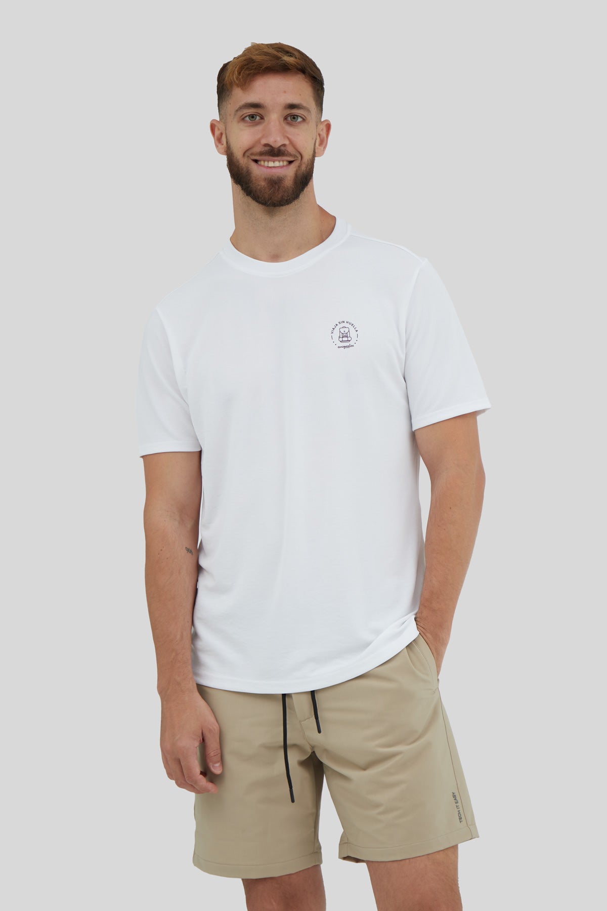 Camiseta hombre blanca | Enrique Alex - Sepiia