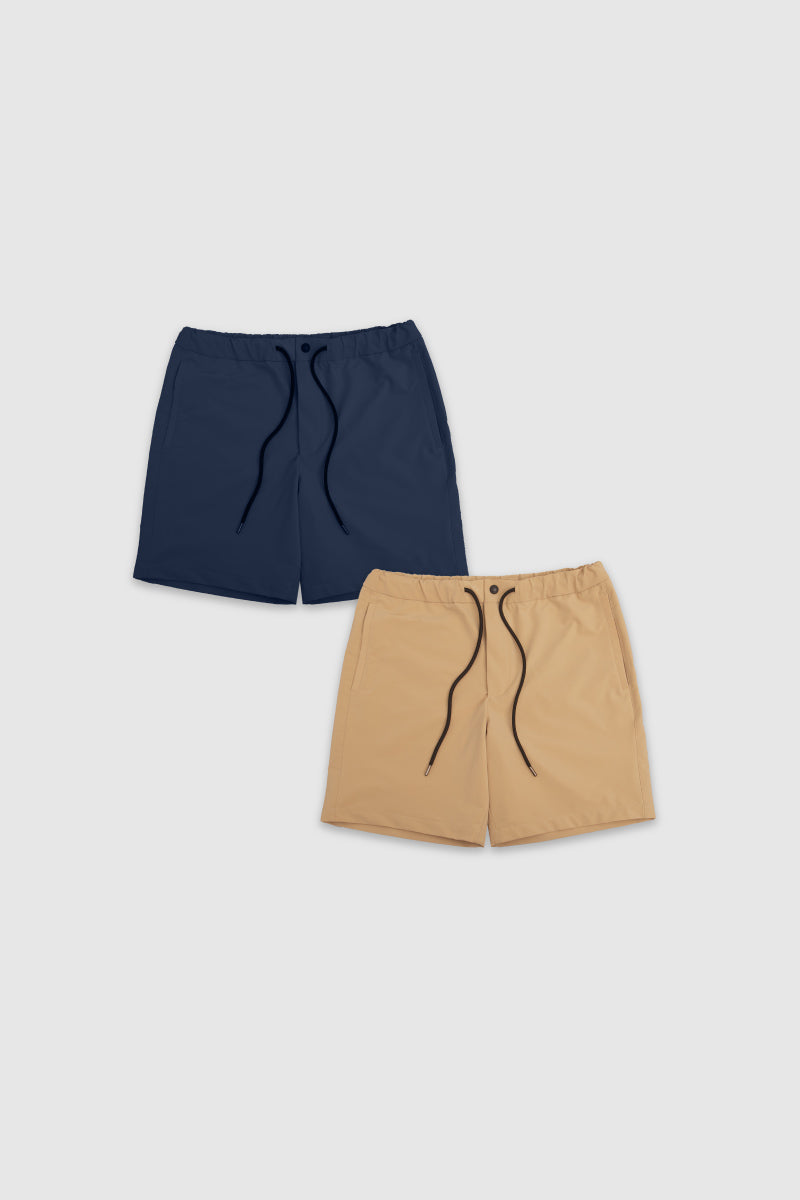 Pack 2 pantalones cortos - Sepiia