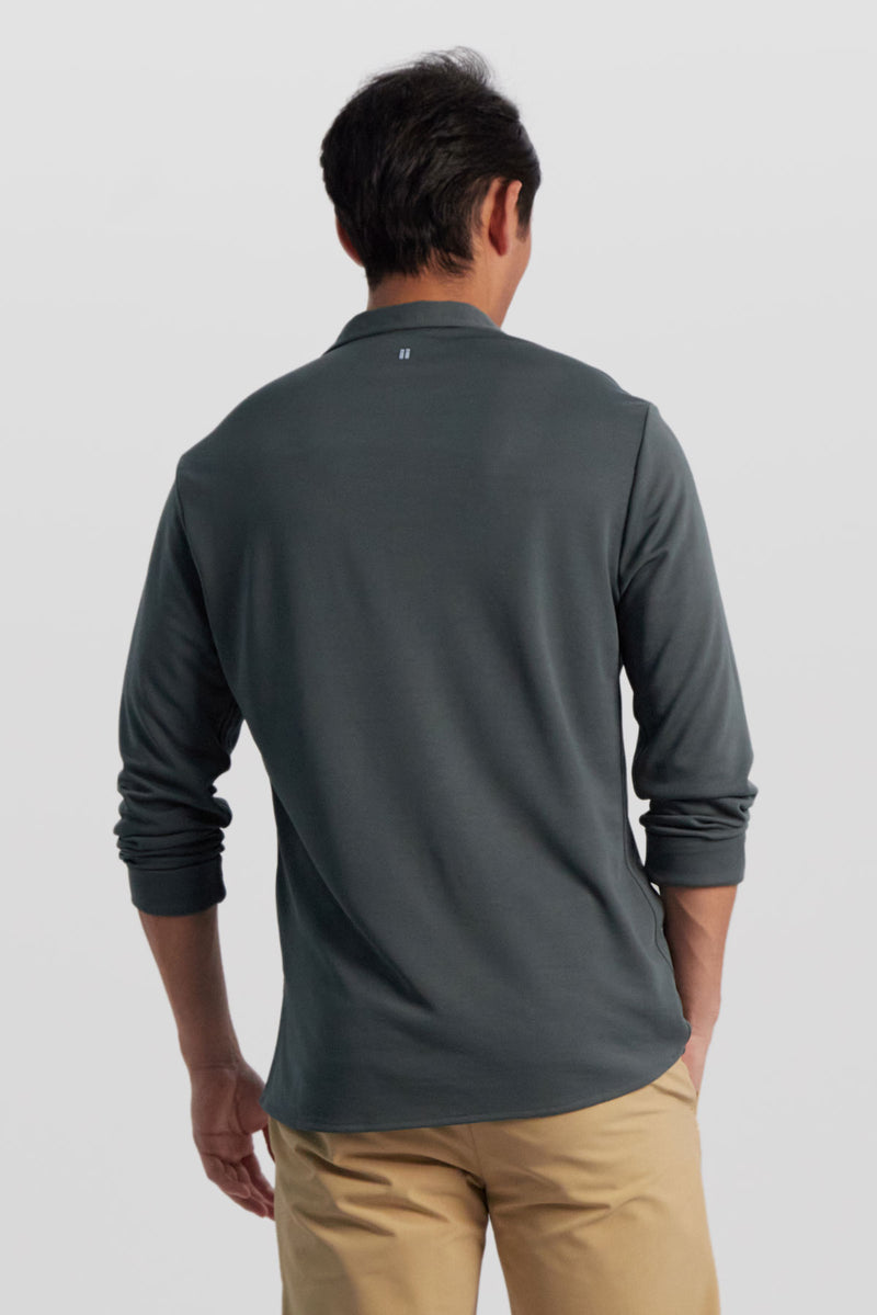 Astro Long Sleeve Polo Shirt