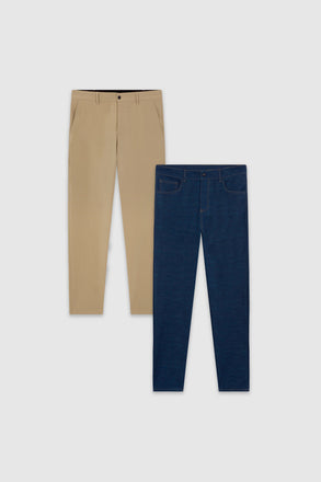 Pack of two trousers