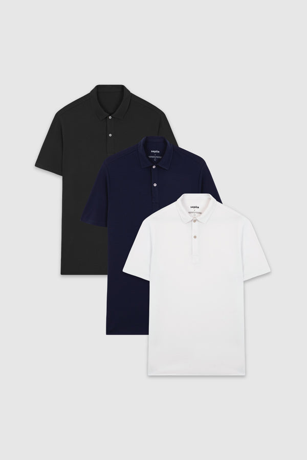 Pack 3 Polo Shirts (men)