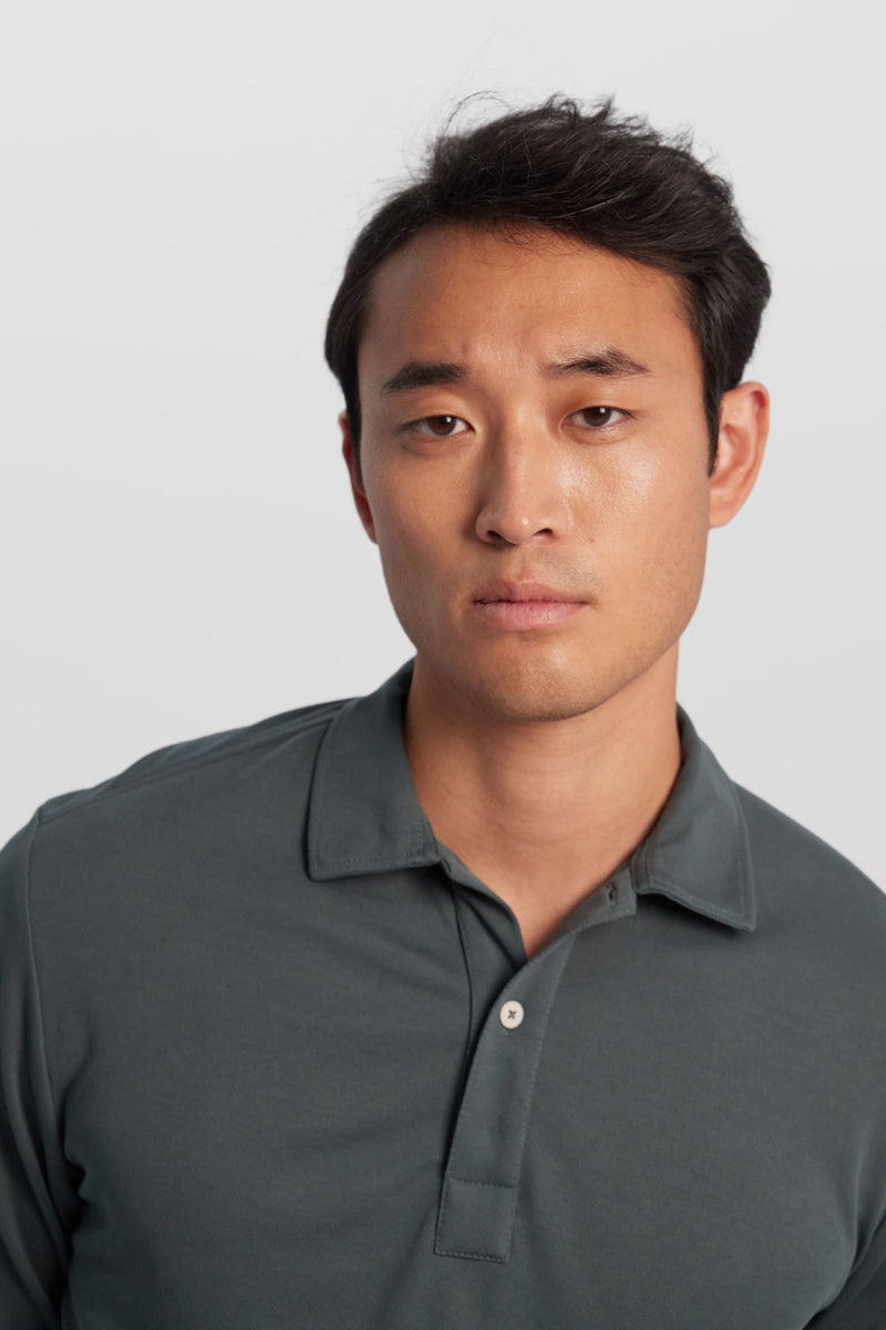 Astro Long Sleeve Polo Shirt