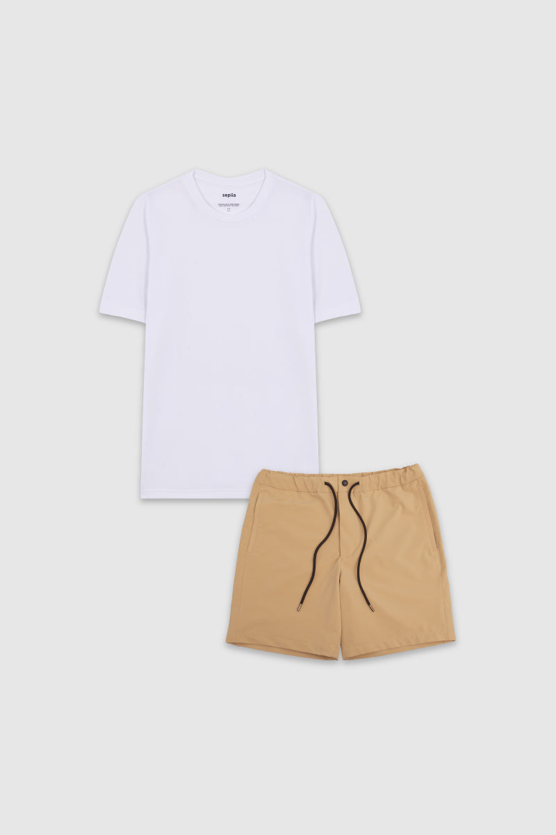 Pack pantalón corto + camiseta (hombre) - Sepiia