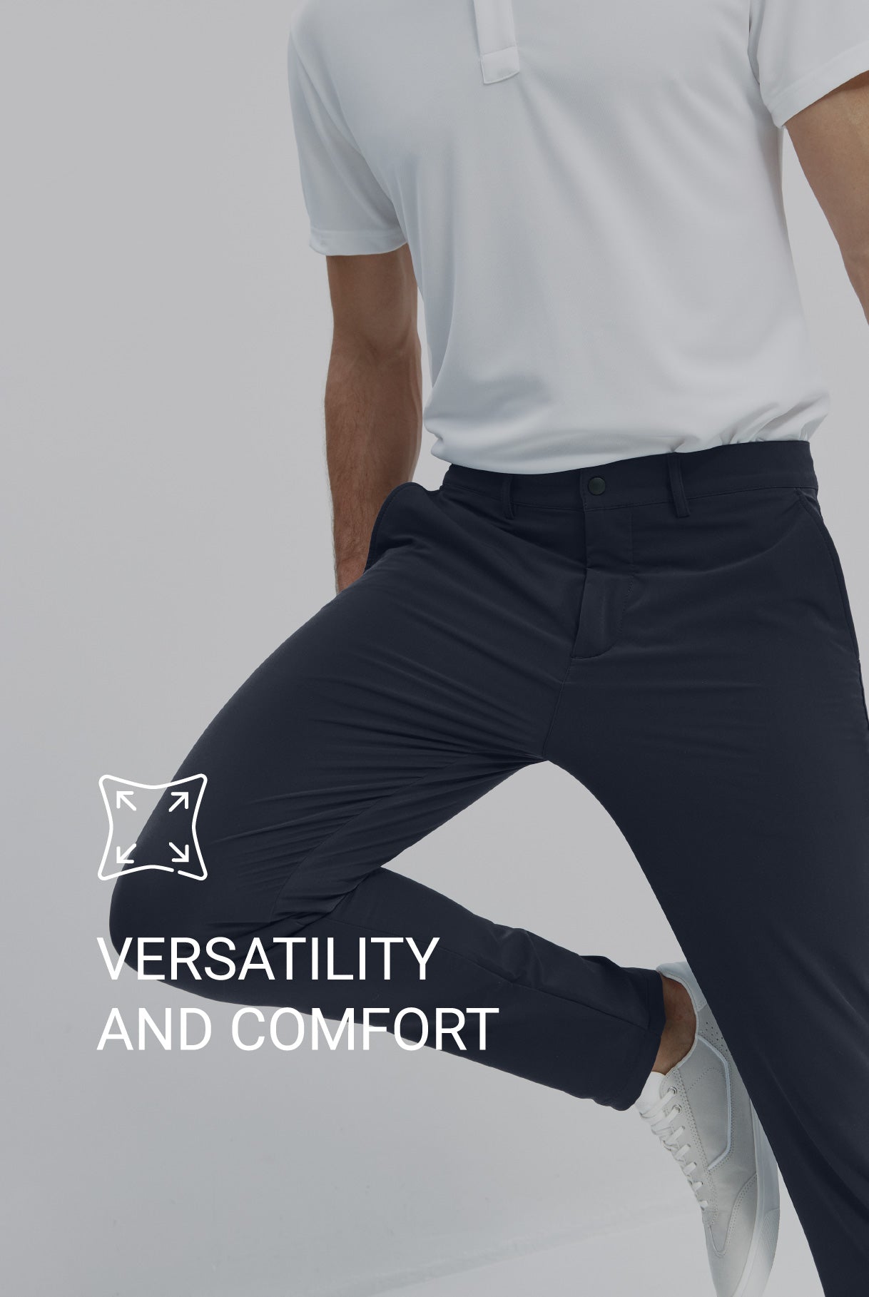 Men's 6 pocket trousers navy blue