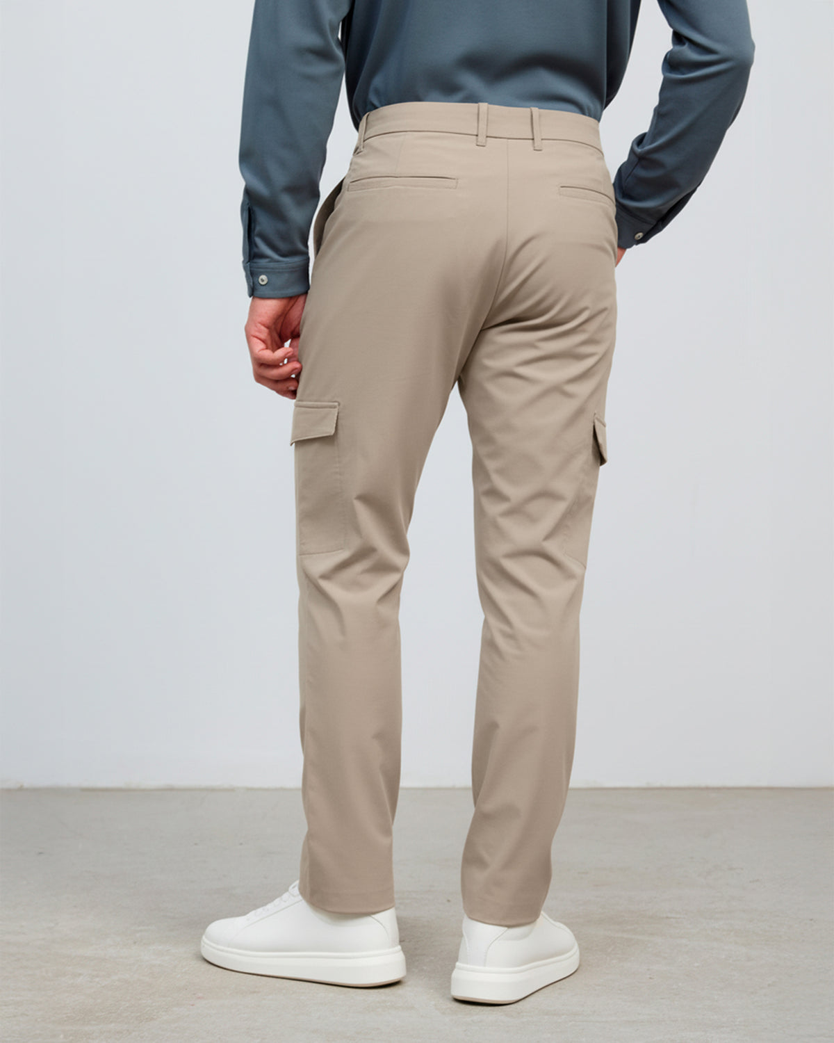 Nova beige men's cargo pants