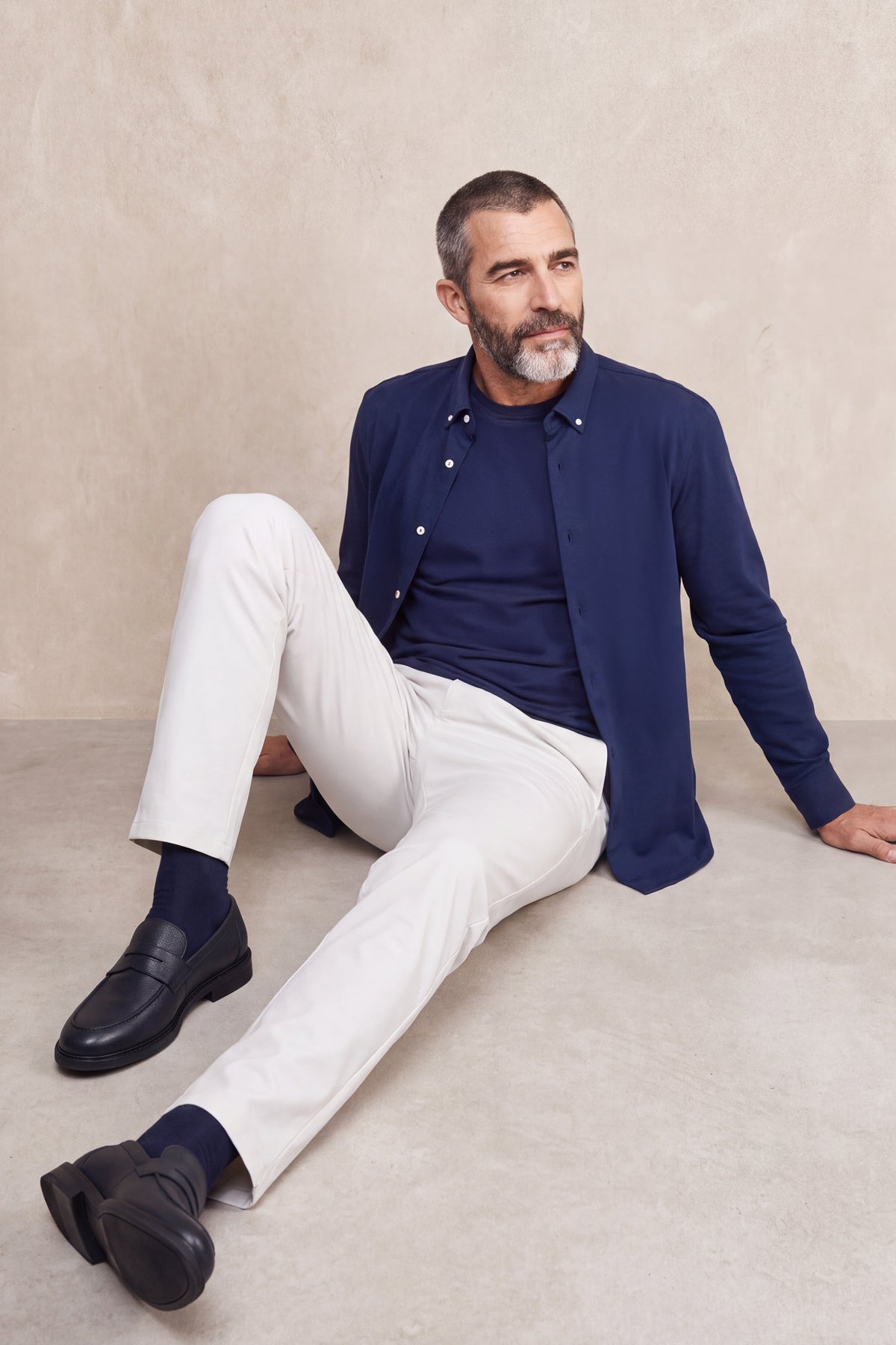 Calça chino homem Nova slim bone