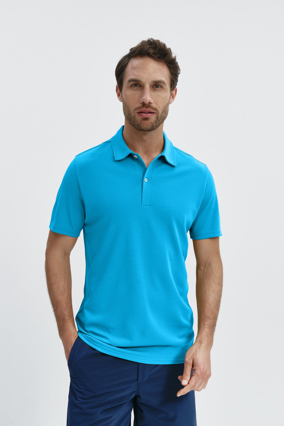 Polo azul océano