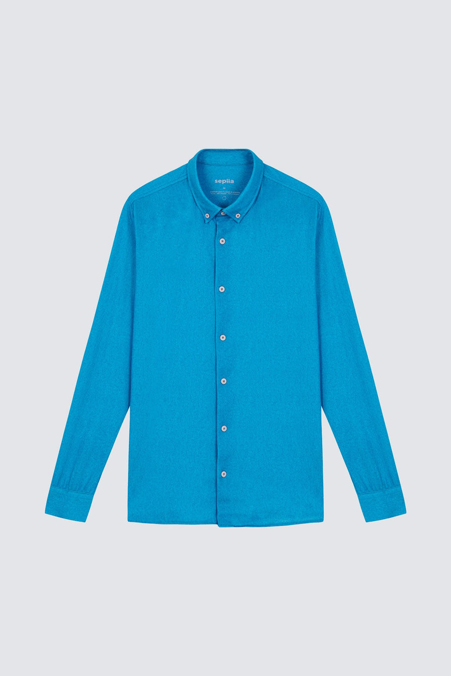 Camisa jeans casual masculina Média