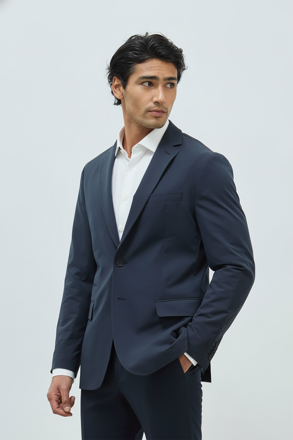 Traje ICE azul marino hombre