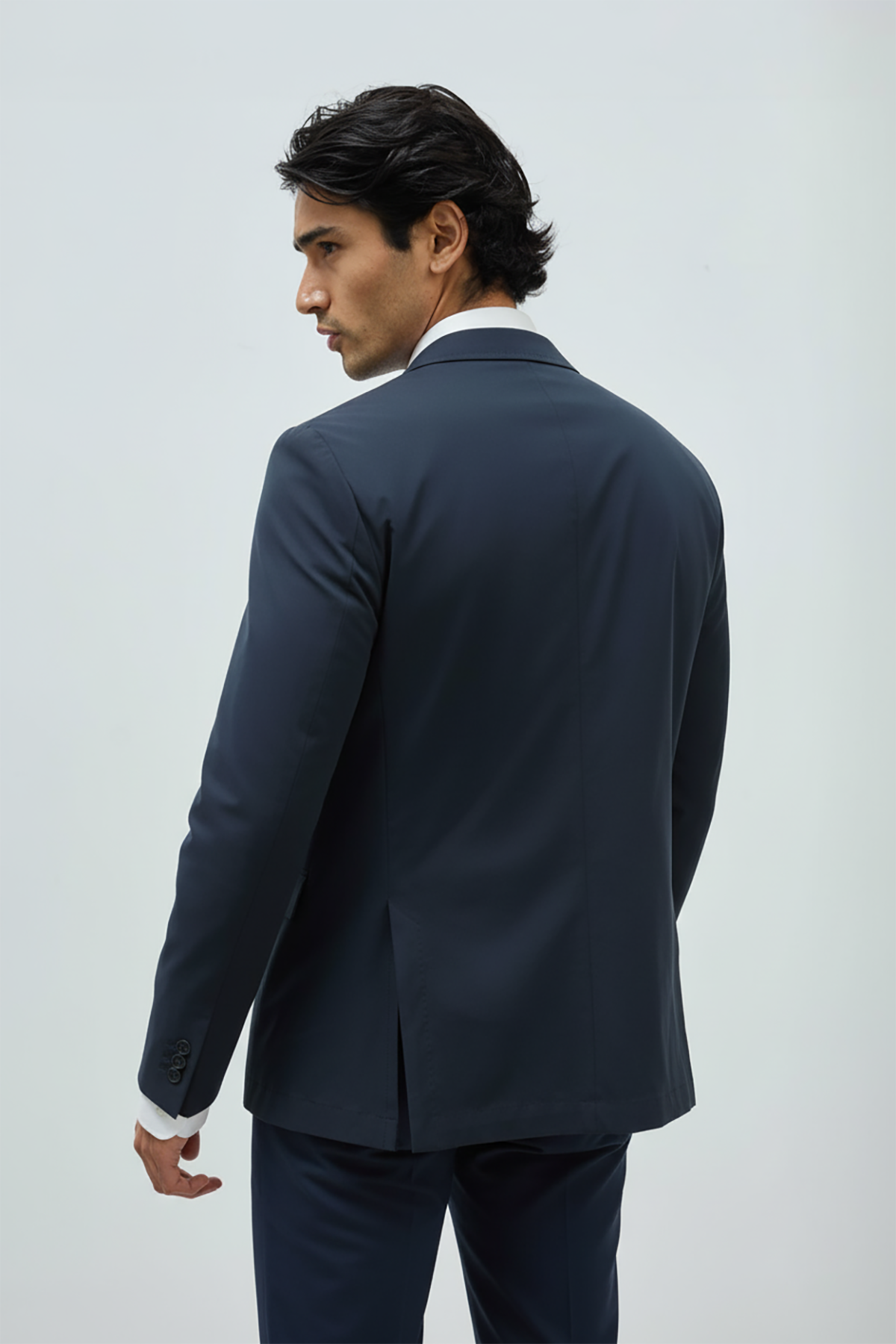 Men's navy blue ICE blazer