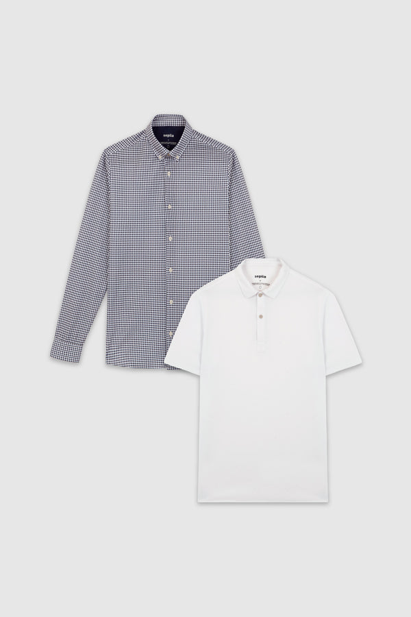 Pack Polo + Camisa Casual (hombre)