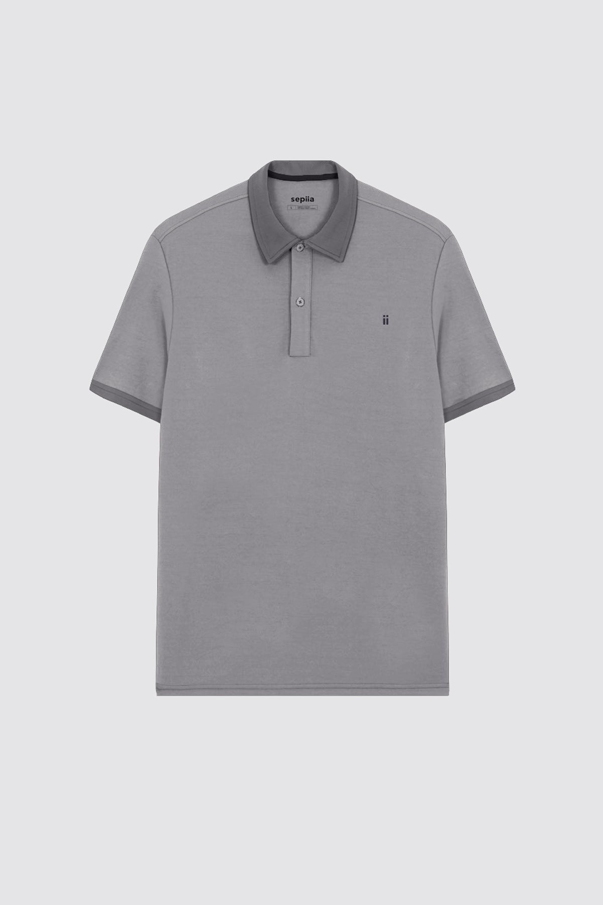 polo manga corta gris oscuro ranger 