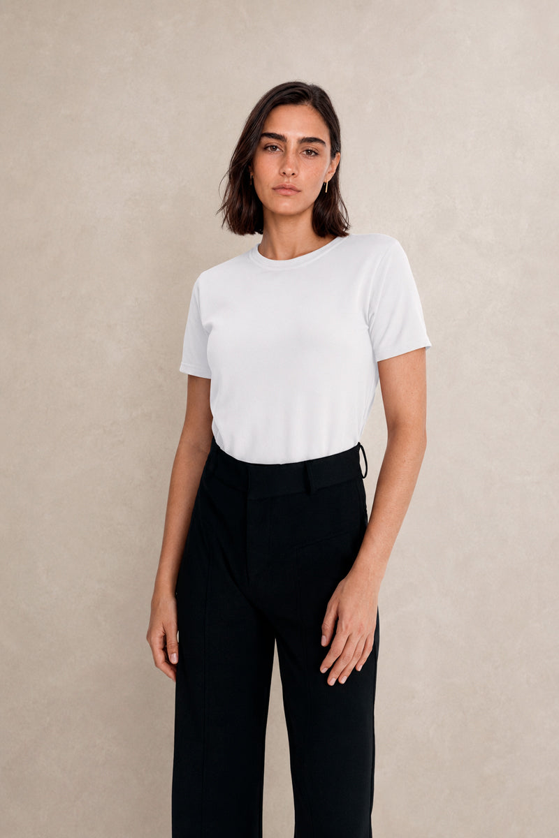 Basic white T-shirt
