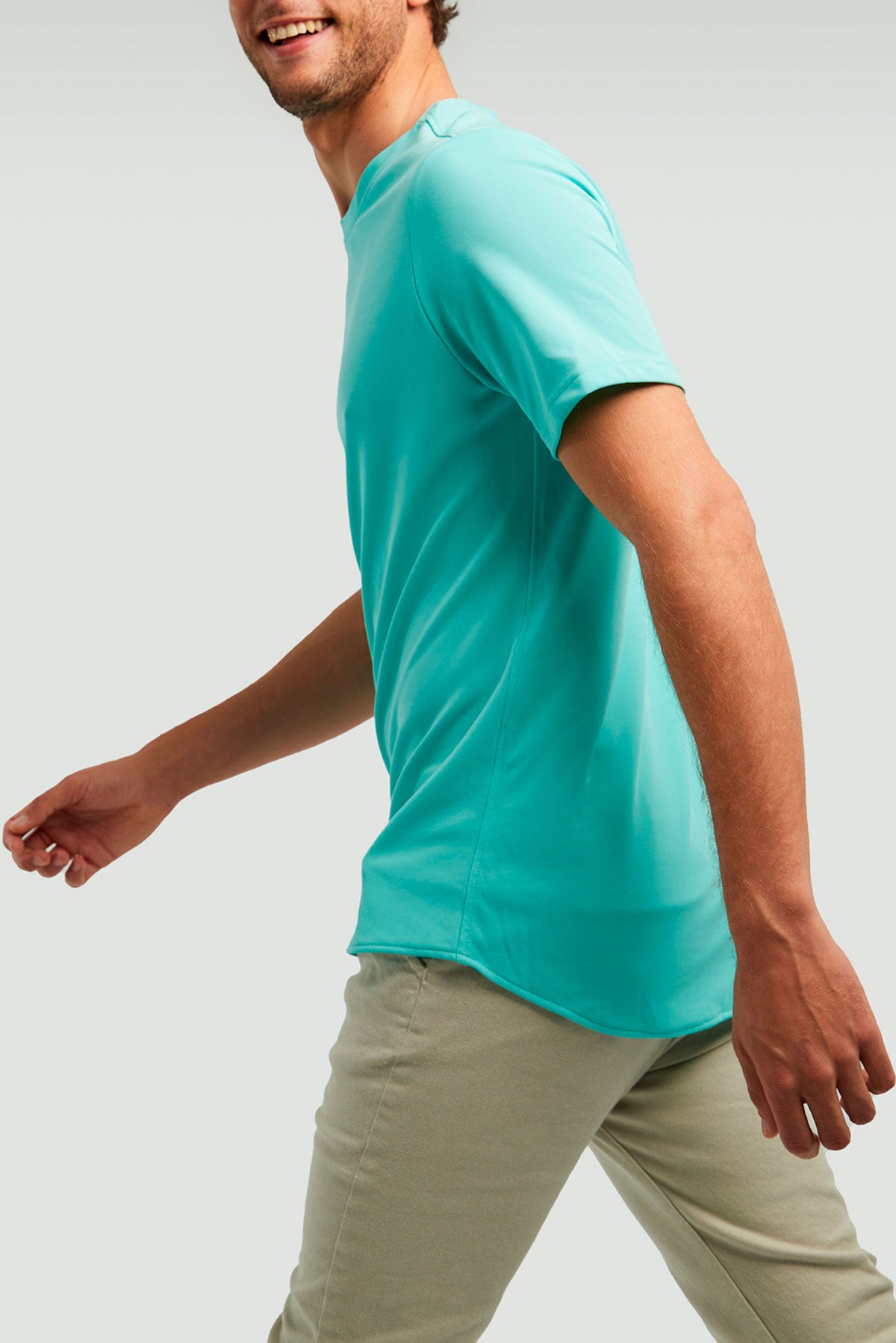 Camiseta aguamarina