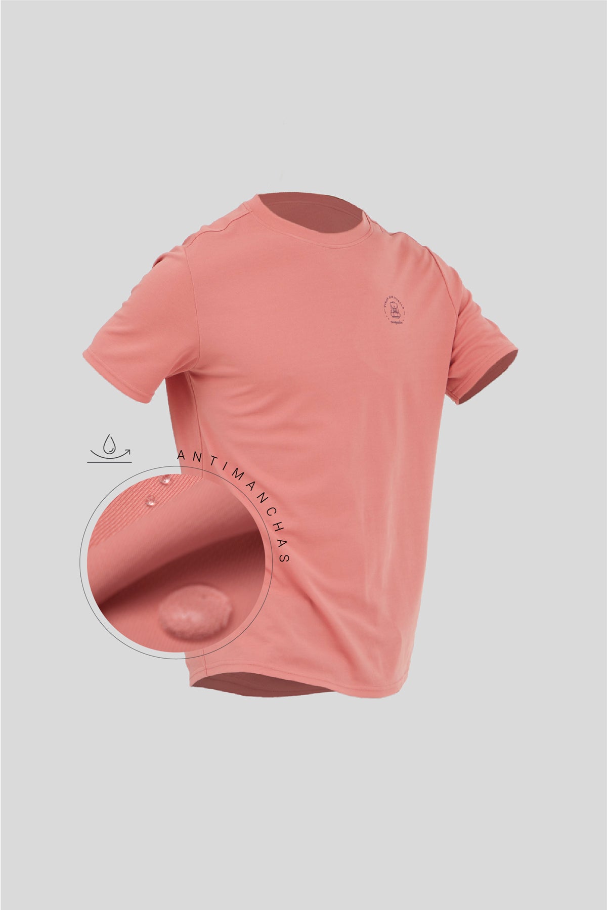 Camiseta hombre cobre | Enrique Alex - Sepiia