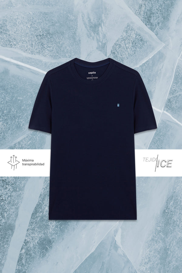 ICE men's navy blue T-shirt