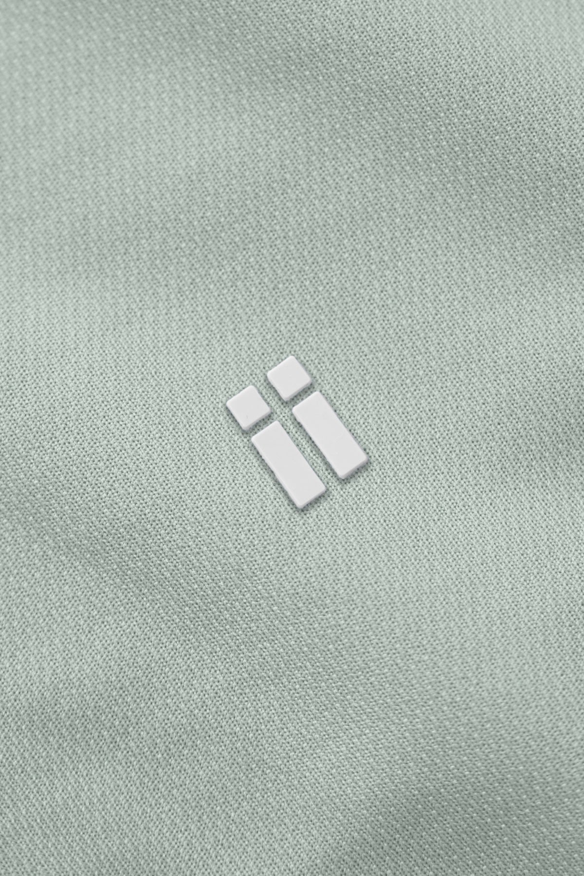 camisa verde hombre regular logo