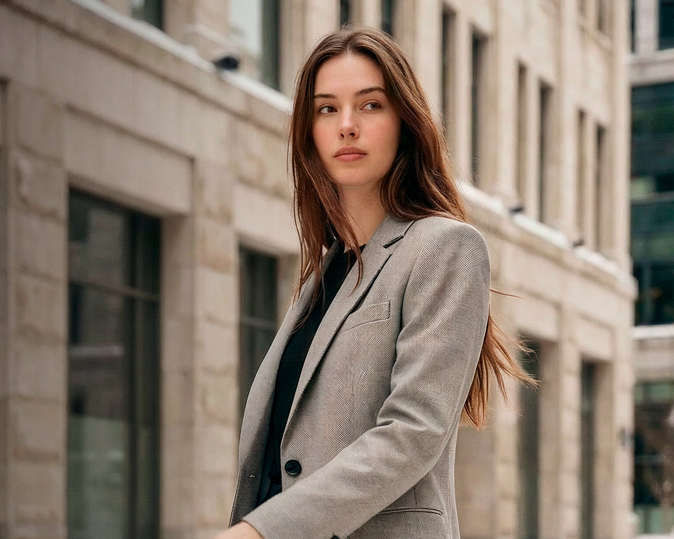 camiseta mujer de pico color blanco manga corta. foto de frente.