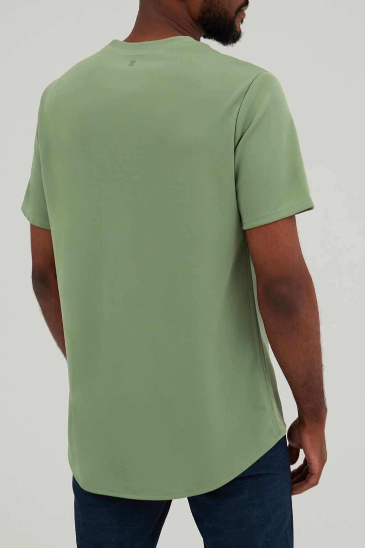 Camiseta hombre verde safari