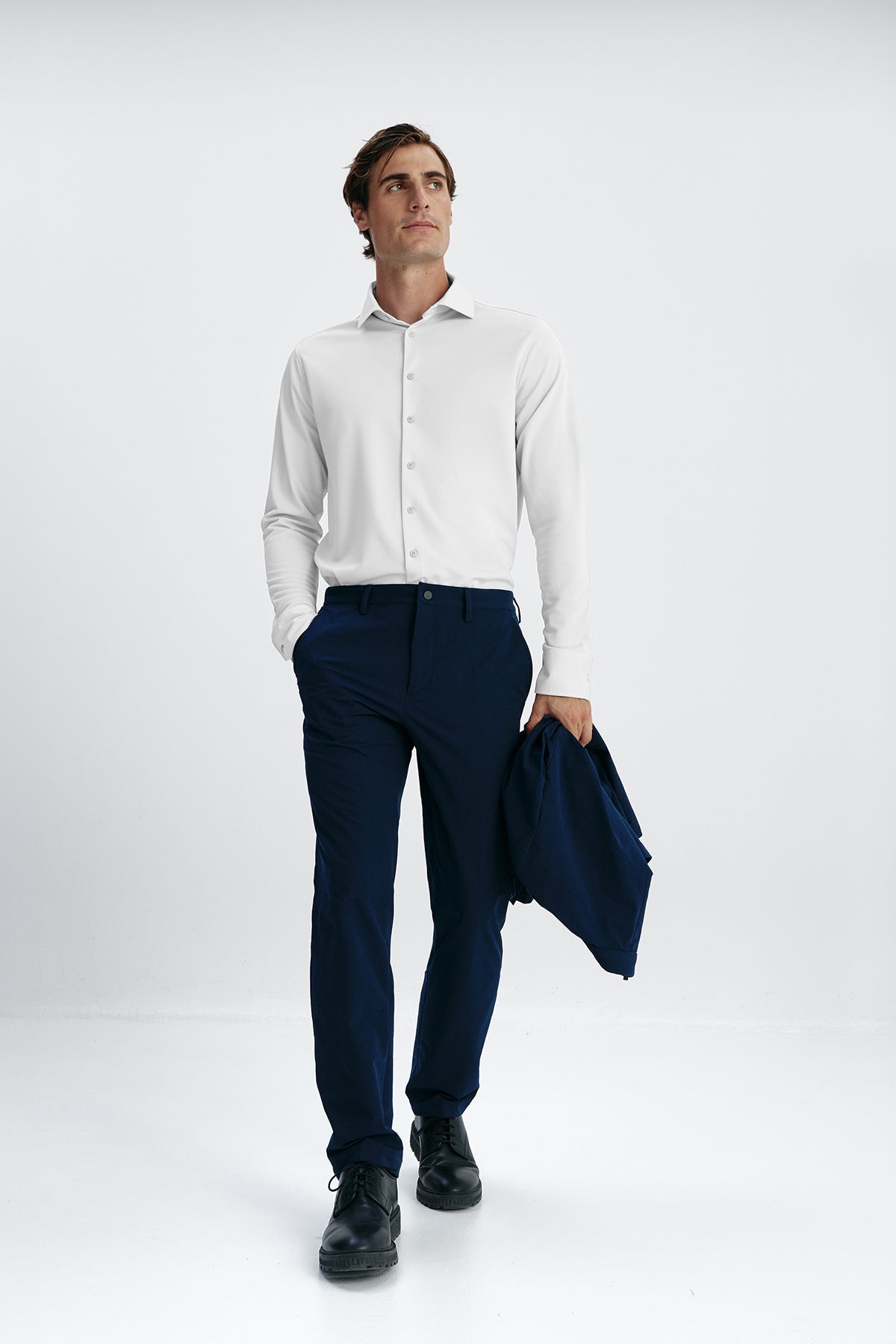 Pacote de camisa casual + formal (homem)