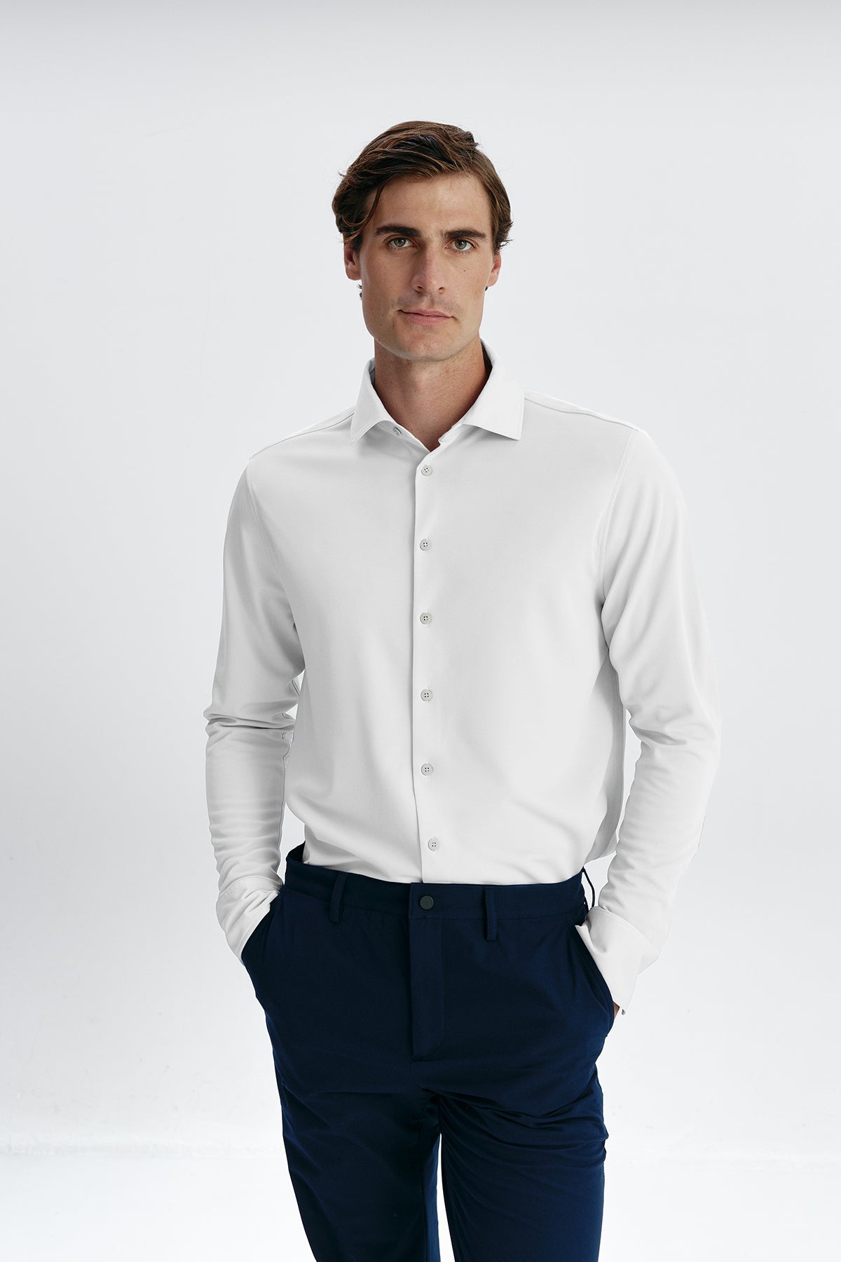 Pacote de camisa casual + formal (homem)