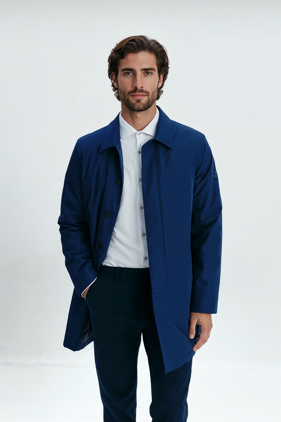Abrigo azul marino Air Coat