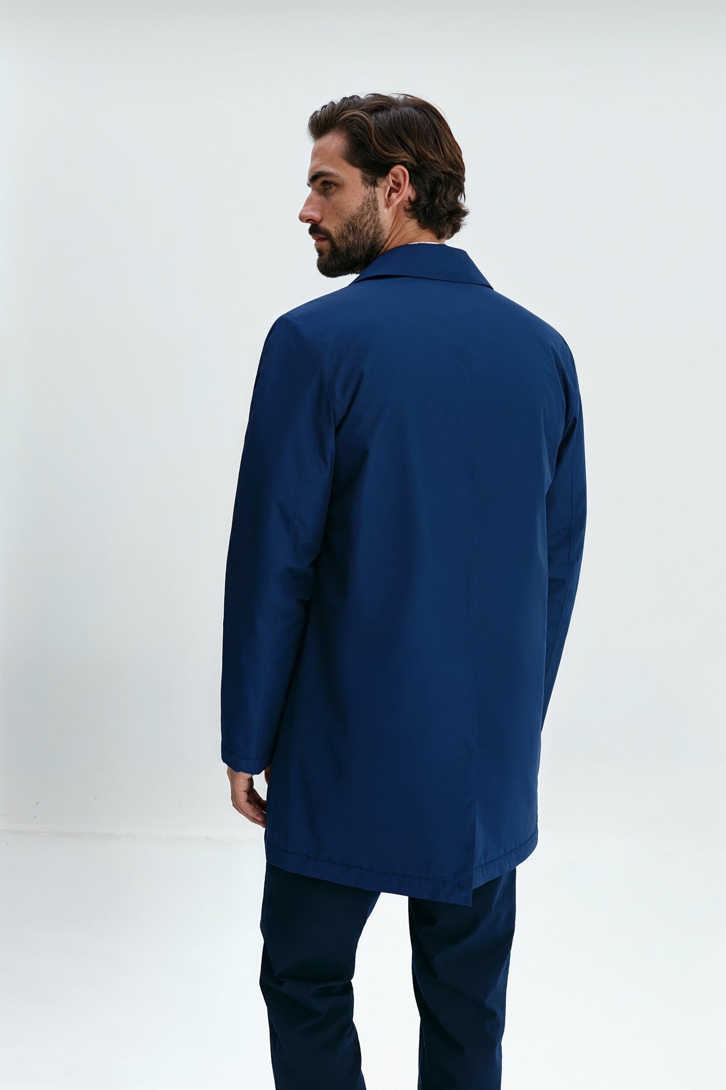 Abrigo azul marino Air Coat