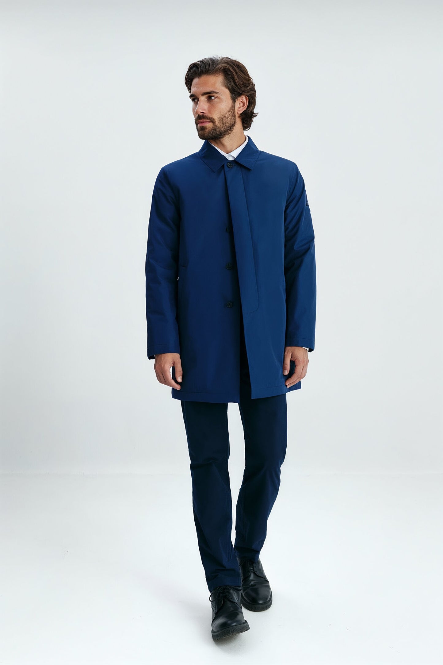 Abrigo azul marino Air Coat