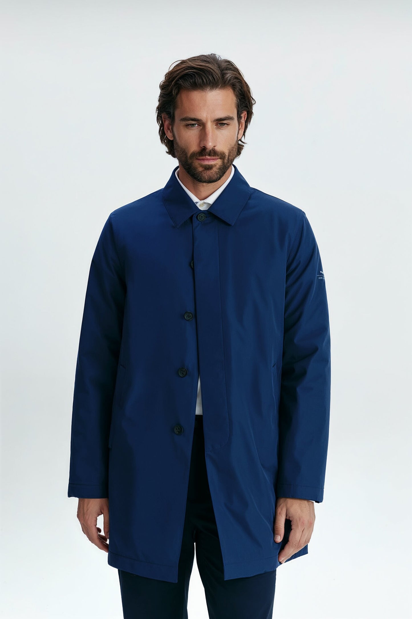 Abrigo azul marino Air Coat