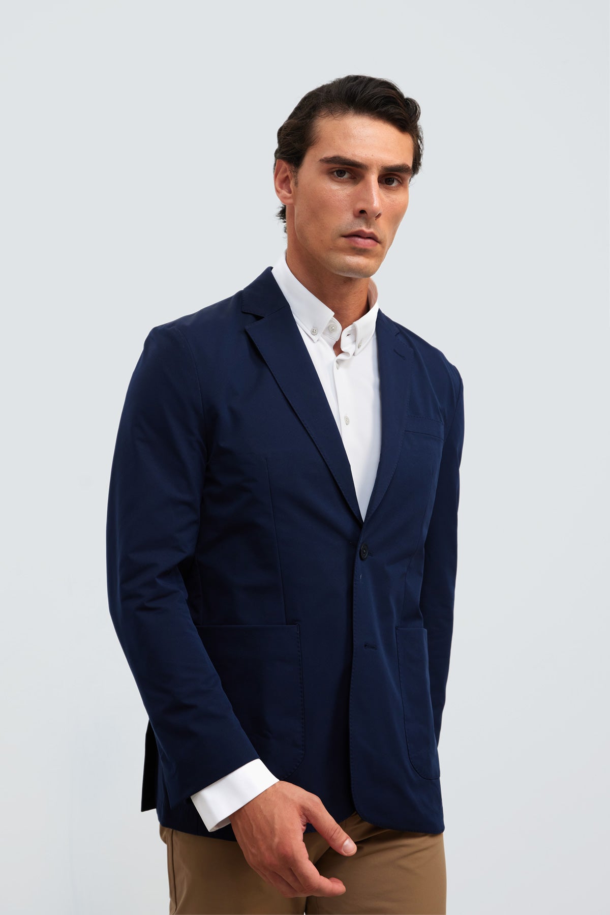 Nova navy blue men's blazer
