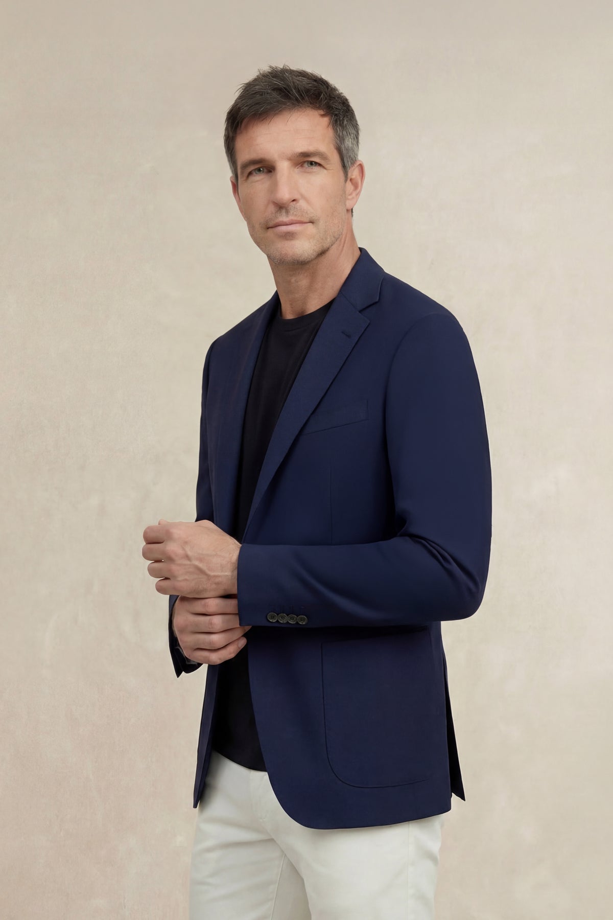 Nova navy blue men's blazer