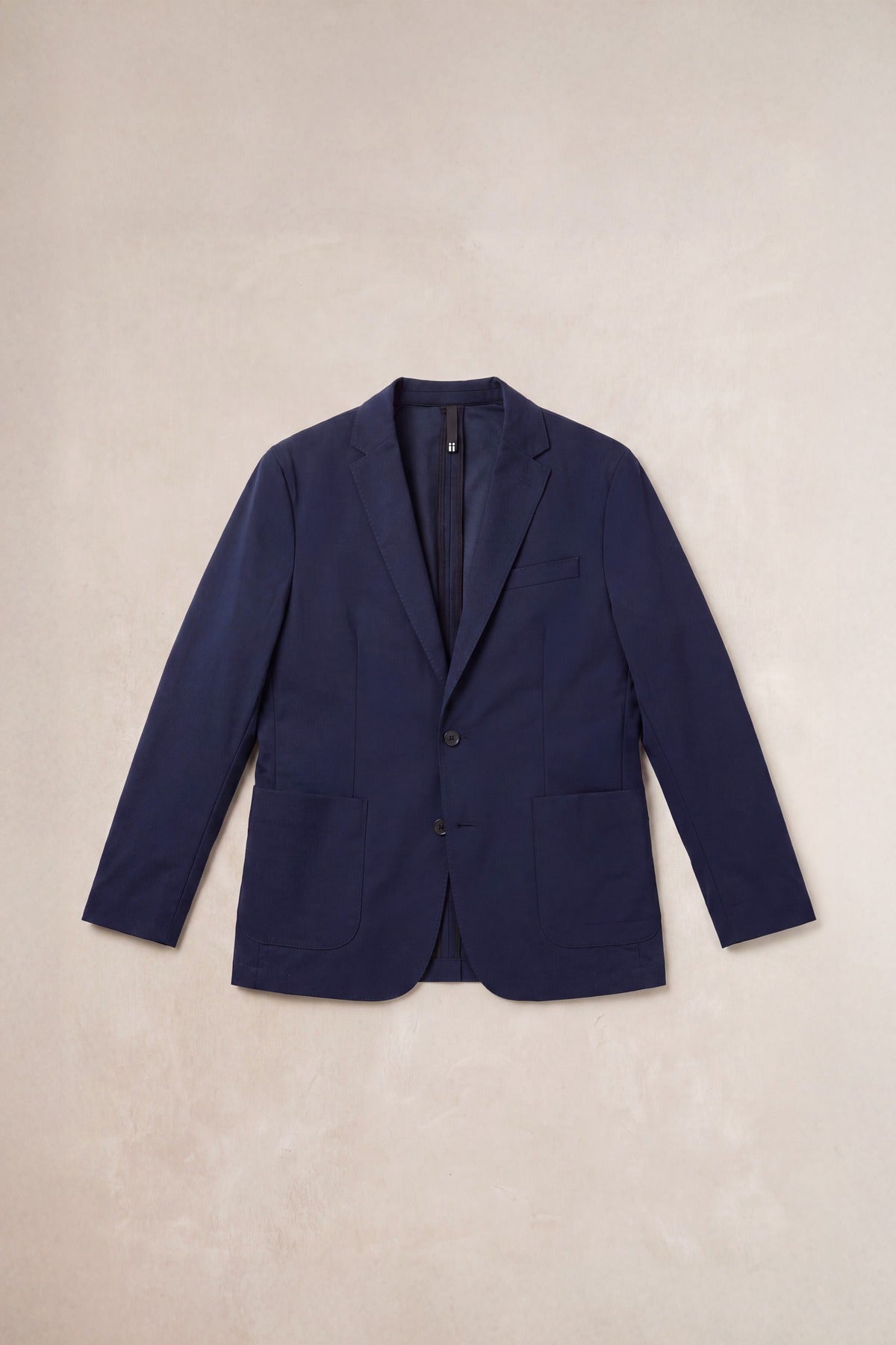 Americana hombre azul marino Nova