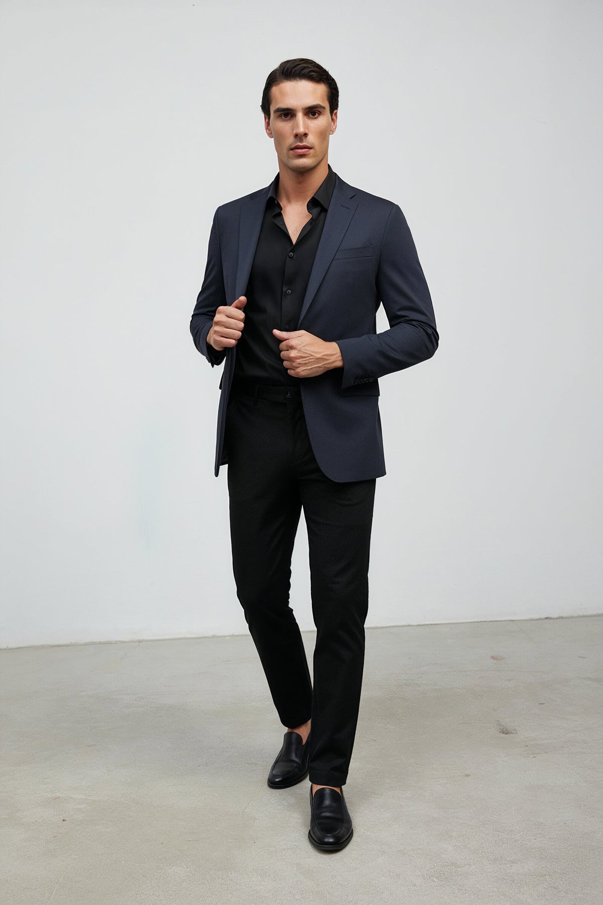 americana azul marino warm ranger cuerpo entero 