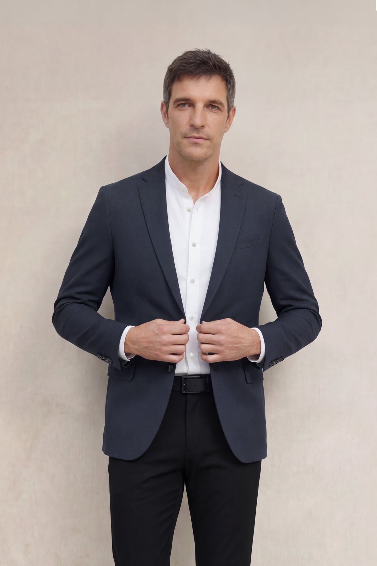 Americana hombre azul marino Ranger