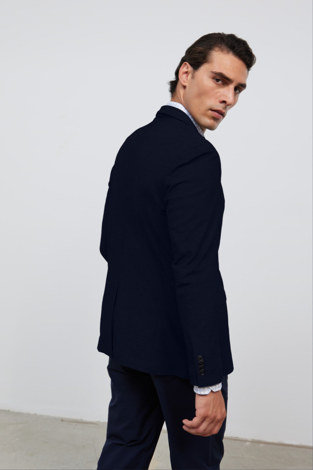 Americana hombre azul marino Warm+
