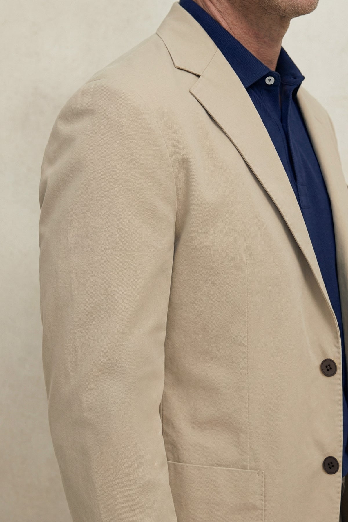 Americana hombre beige Nova