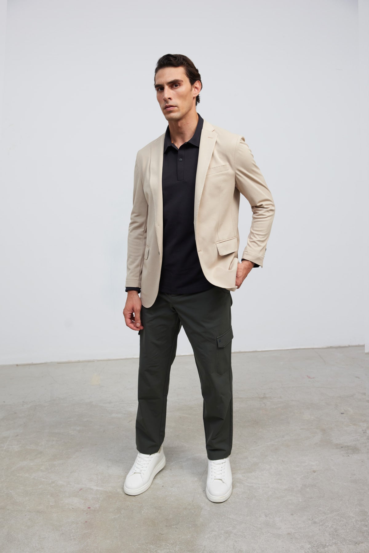 Beige Ranger Men's Blazer
