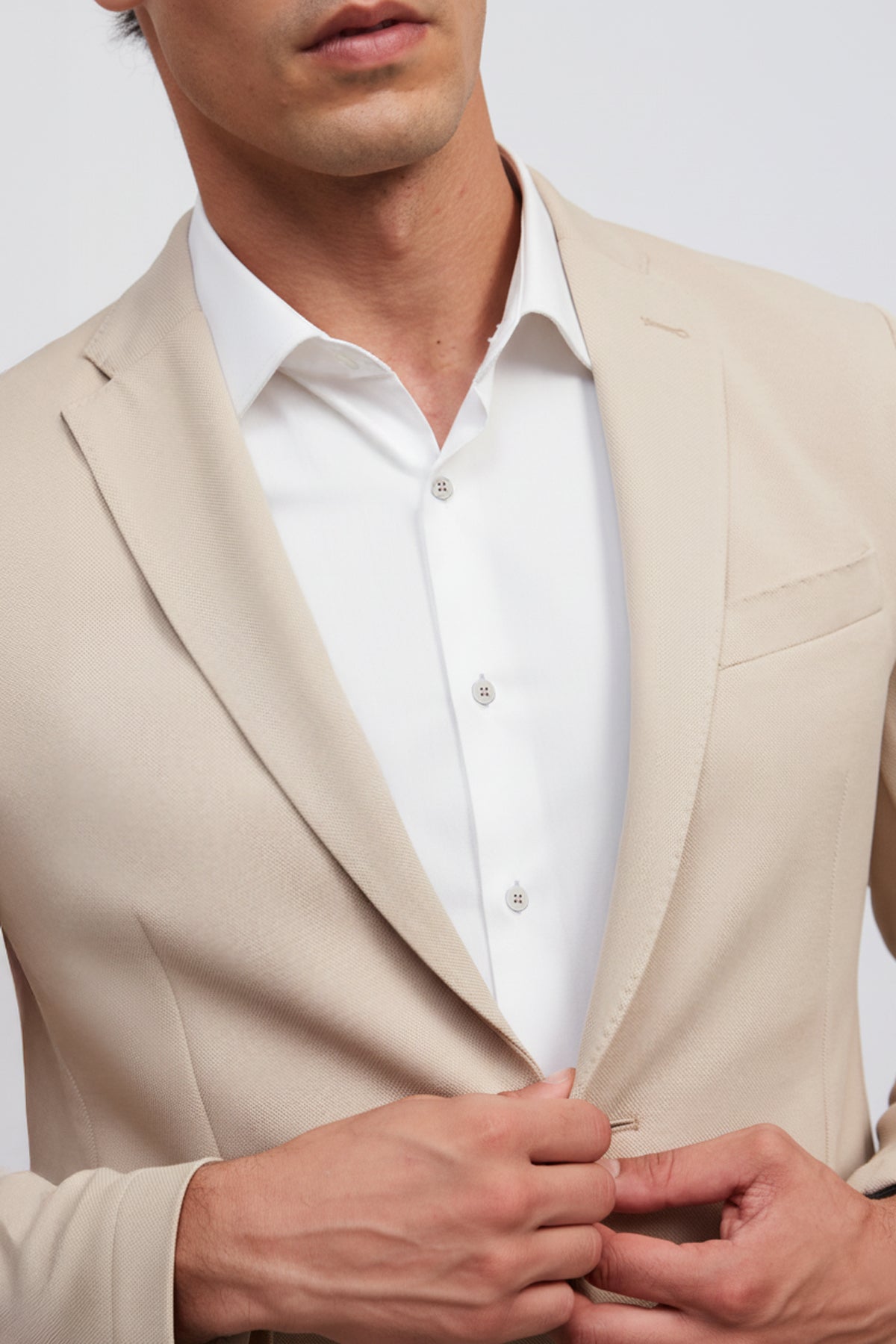 americana beige ranger detalle 