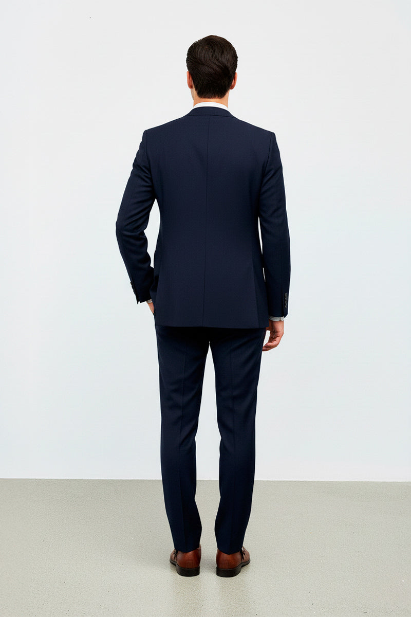 Blazer homem azul marinho Nova