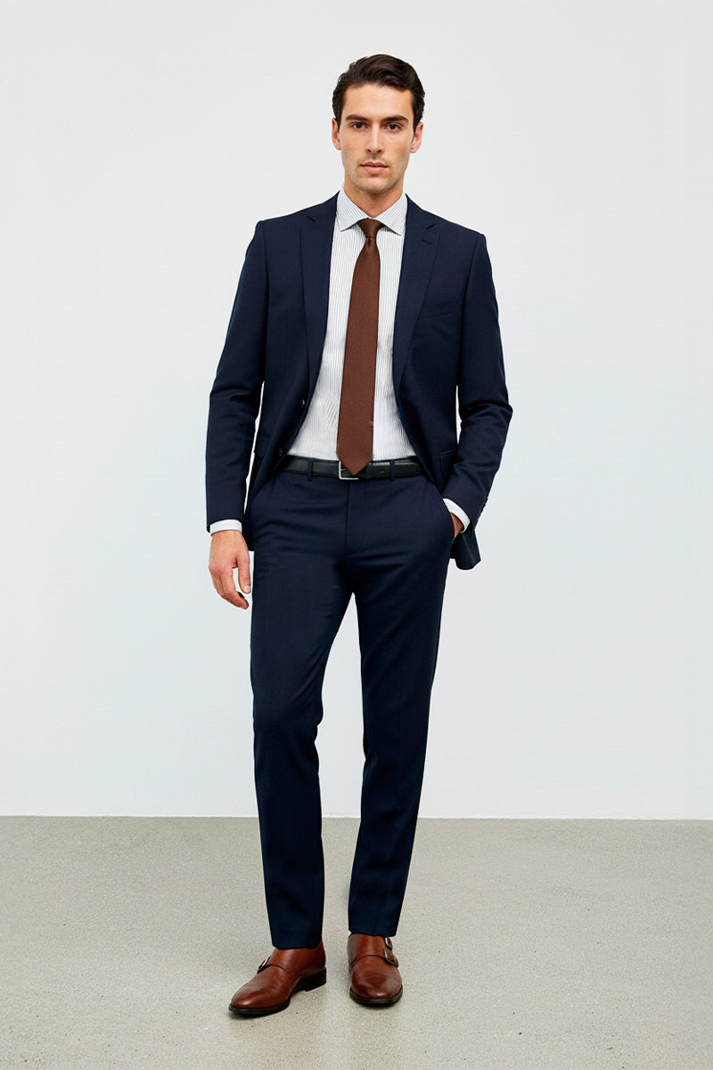 Blazer homem azul marinho Nova