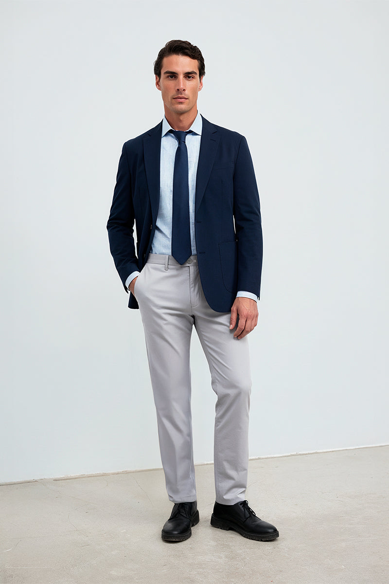 Blazer homem azul marinho Nova